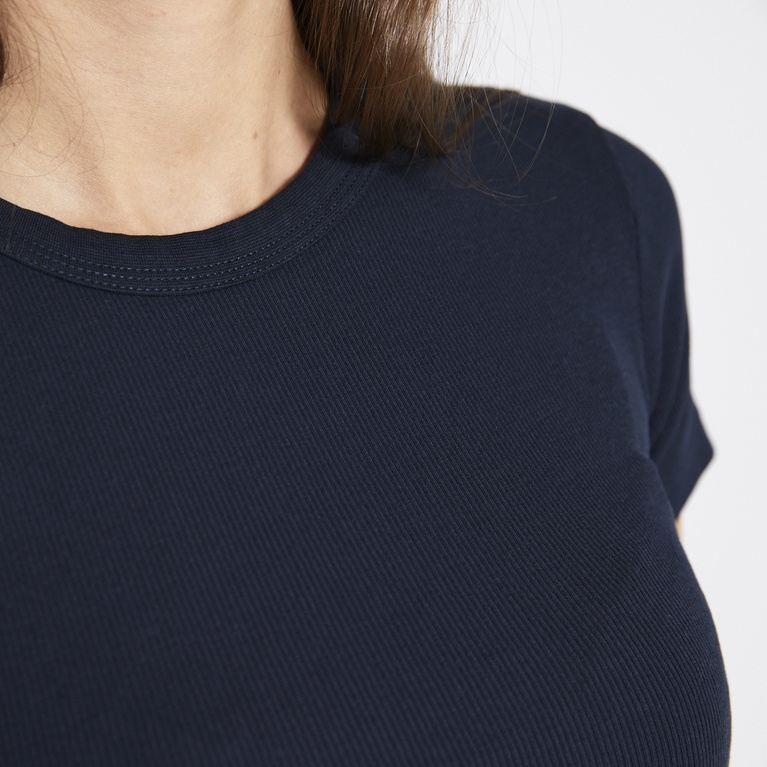 Geripptes Top "Alvia Rib Top" Geripptes Top "Alvia Rib Top"